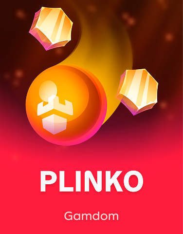Plinko game on Gamdom casino